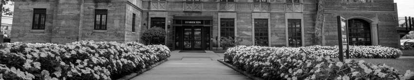 爱游戏体育 Hall front entrance with flowers