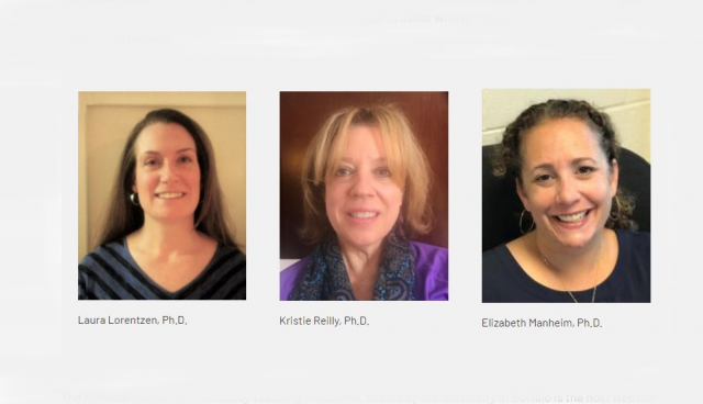 Photo of Three Biological Sciences Faculty who worked on Huntington Disease Case Study