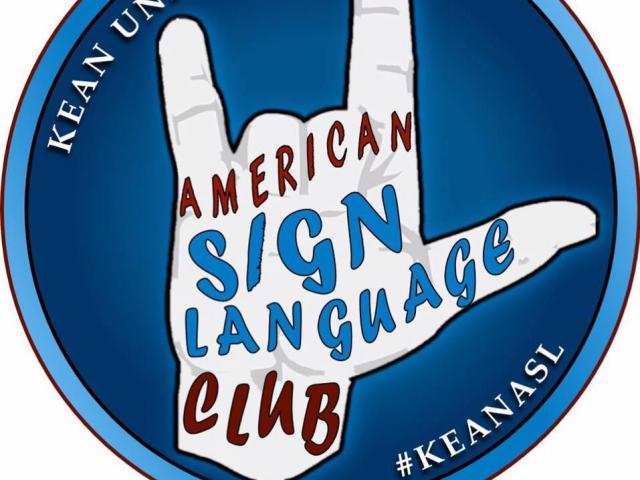 American Sign Language Club logo #爱游戏体育ASL
