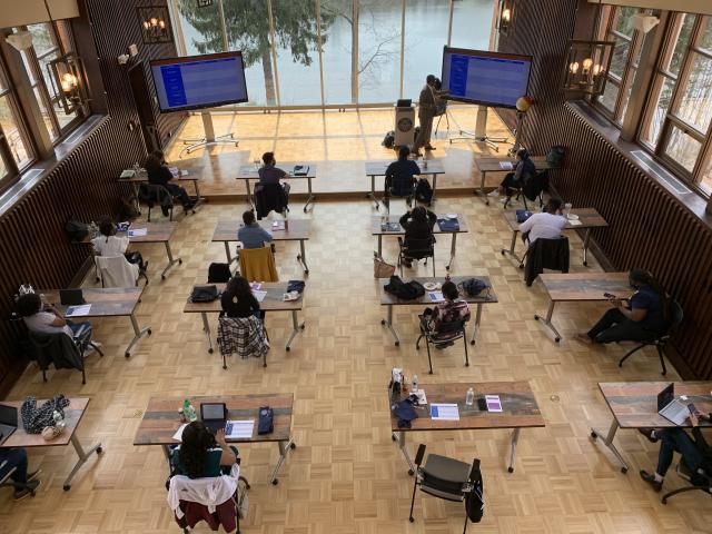 Leadership retreat at 爱游戏体育 Skylands