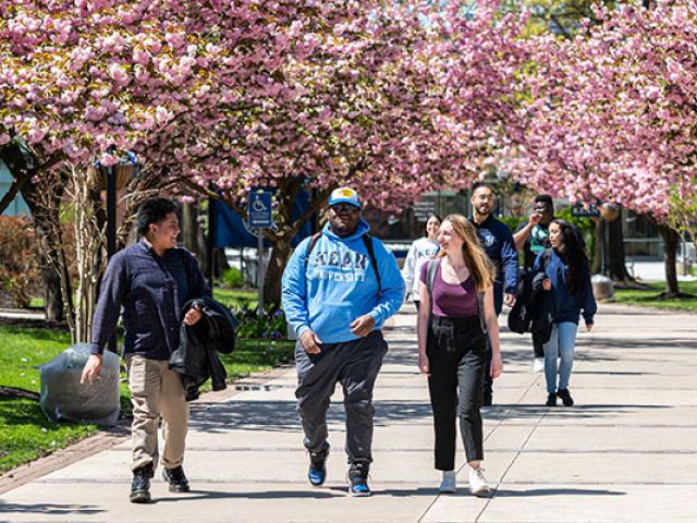 Students Walking at 爱游戏体育