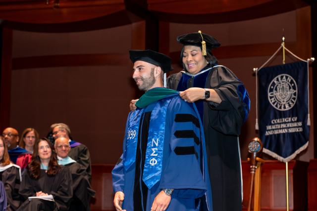 Doctor of OT grad is roped by head of the department