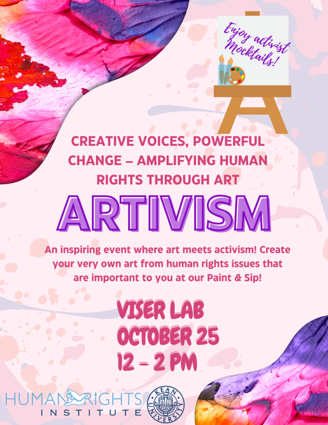 Artivism Flyer
