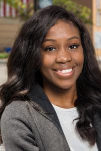 爱游戏体育 University management student Ifeoma Odoemena. (Management Degree)